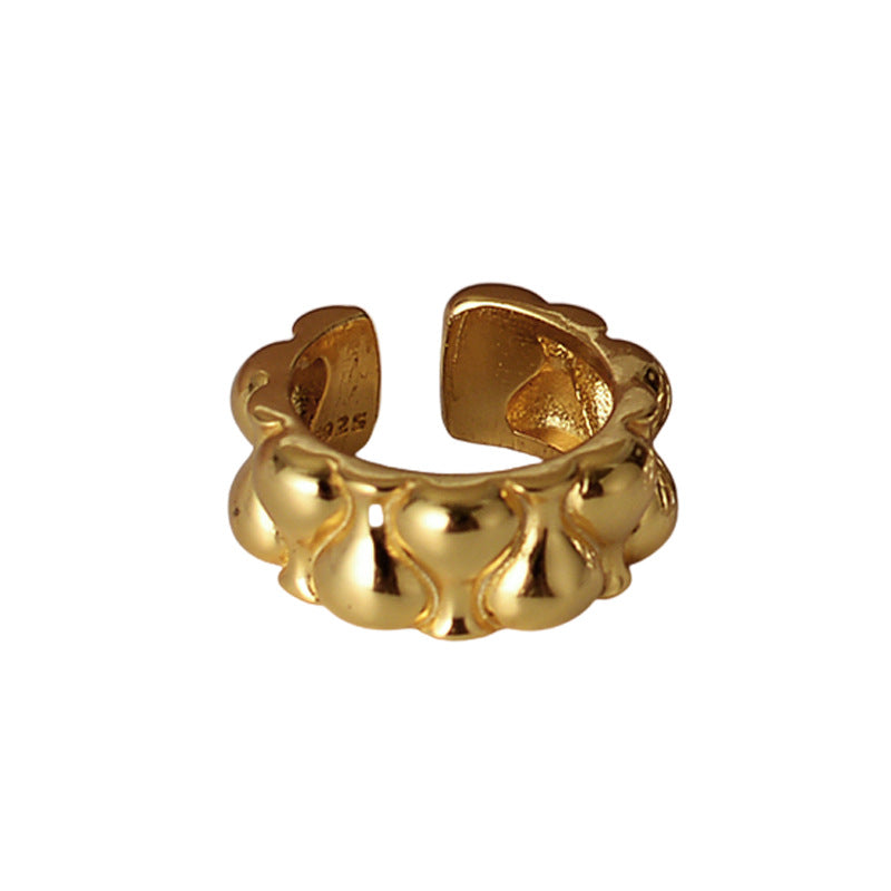 Chunky Bubbles Clip-on Earrings E1081 1 Piece