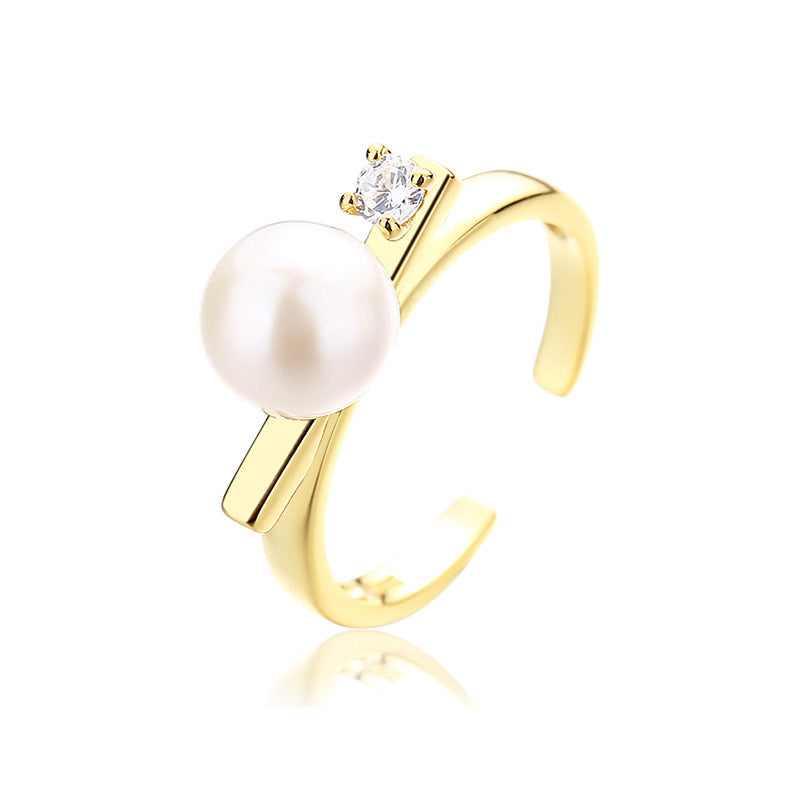 Freshwater Pearl Bar Ring RN1017