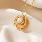 Freshwater Pearl Garland Necklace PN1017