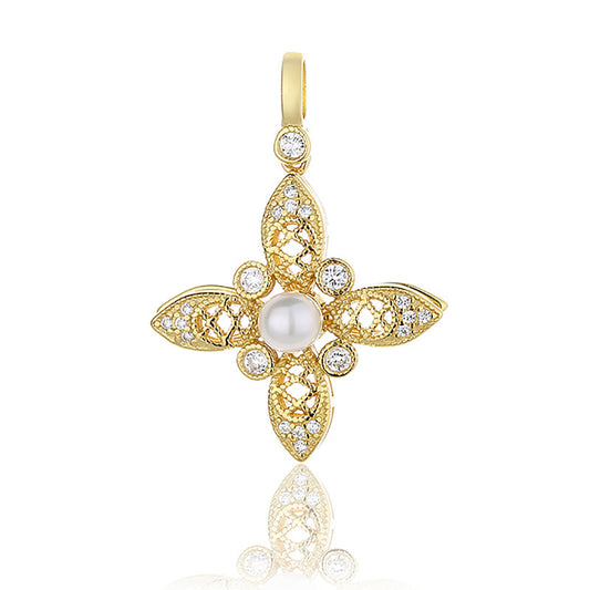 Freshwater Pearl Windmill Pendant Only PN1031