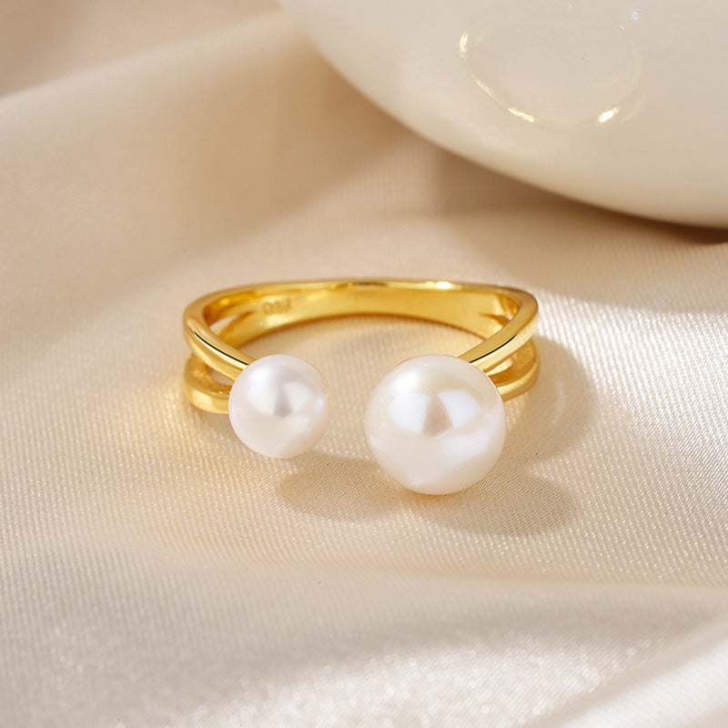Freshwater Pearl Split Ring RN1021