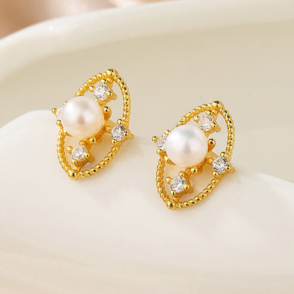 Starry Freshwater Pearl Earrings PE1008