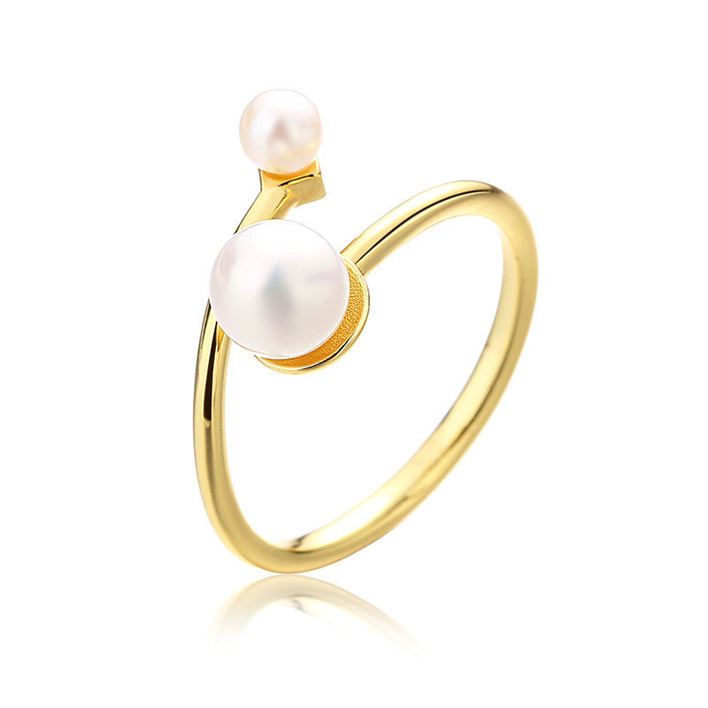 Freshwater Pearl Twig Ring RN1002