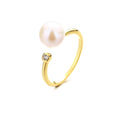 Freshwater Pearl Floral Ring RN1006