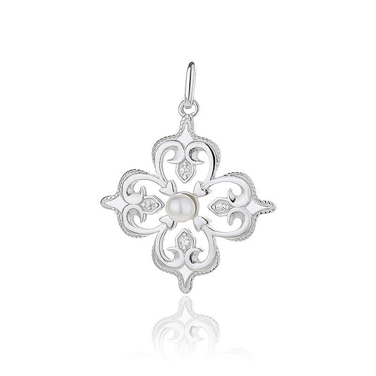 Freshwater Pearl Clover Pendant Only PN1020