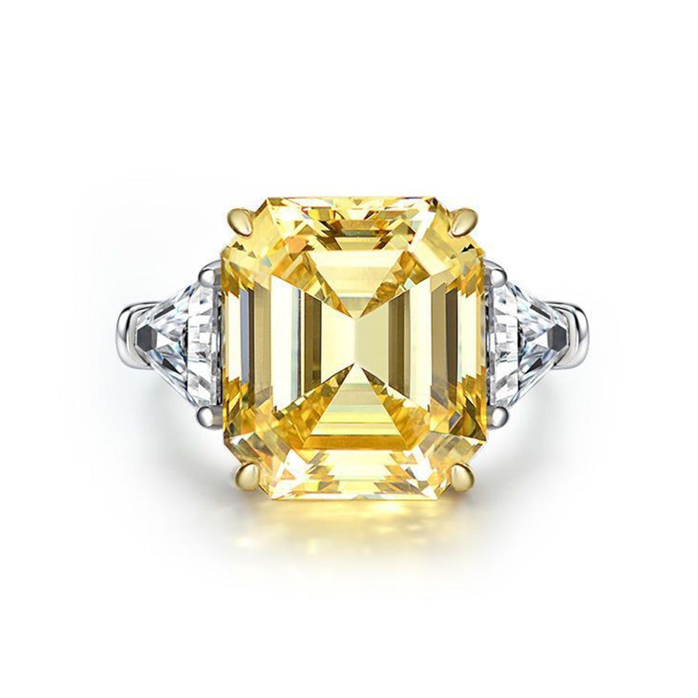 Fluorite Morganite Wedding Ring R0311