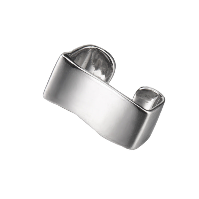 Geometric Polished Ear Cuff E1228 1 Piece