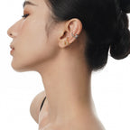 Solid Knot Ear Cuff E1107, 1 Piece