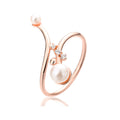 Freshwater Pearl Floral Ring RN1022