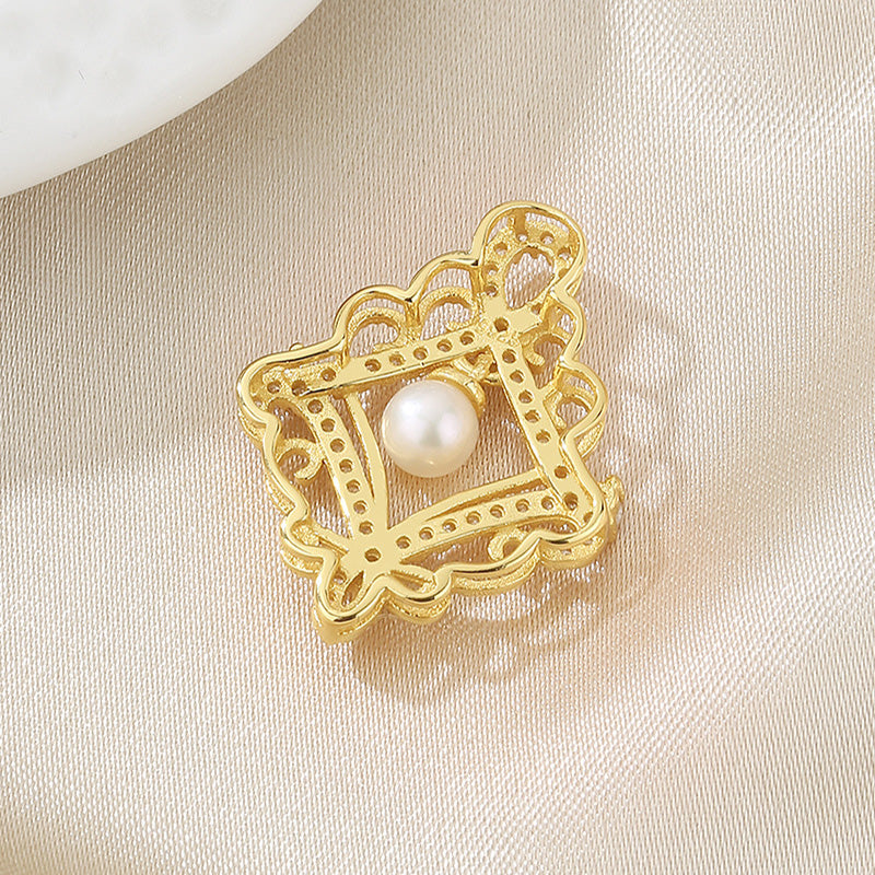 Freshwater Pearl Floral Pendant Only PN1021