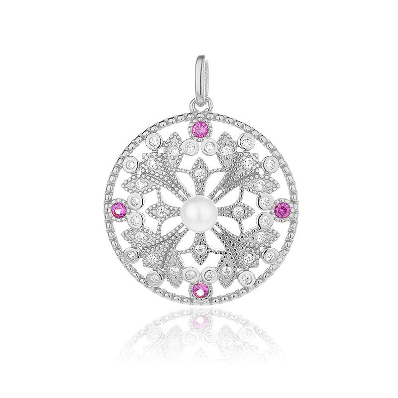 Freshwater Pearl Clover Pendant Only PN1019