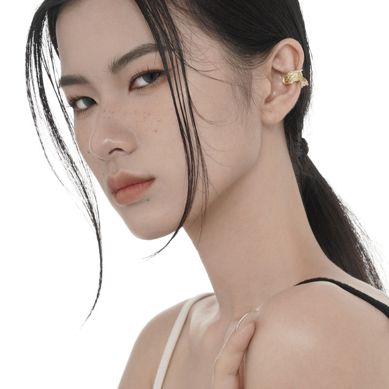 Textured Ear Cuff Earring E1028 1 Piece