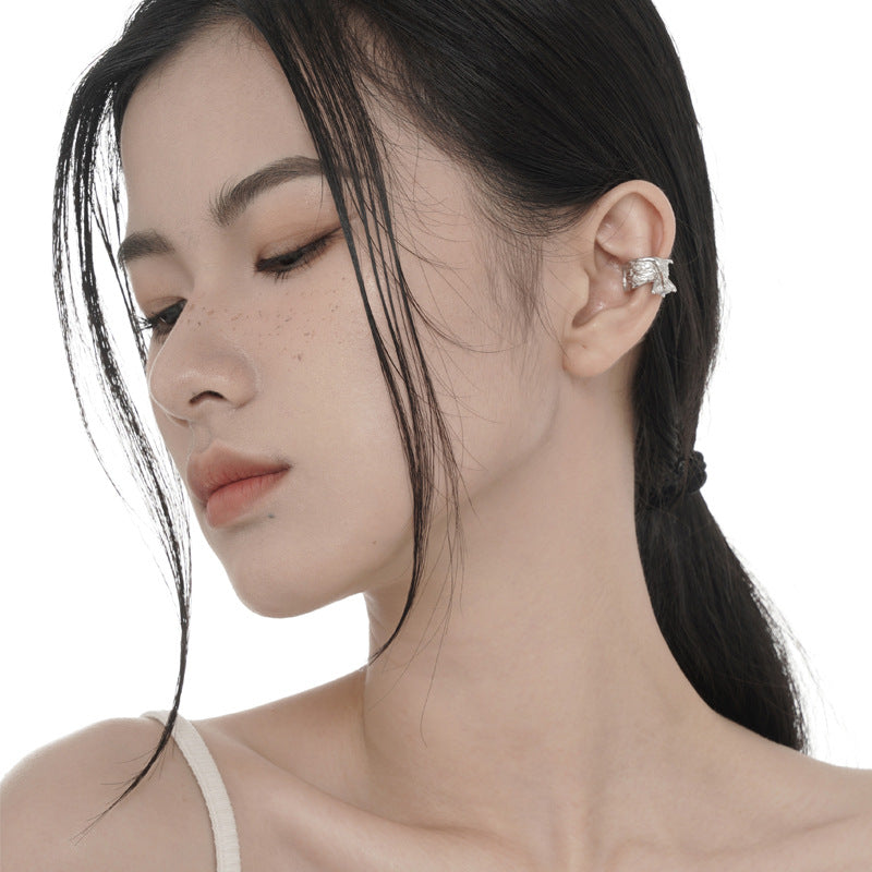 Textured Ear Cuff Earring E1028 1 Piece