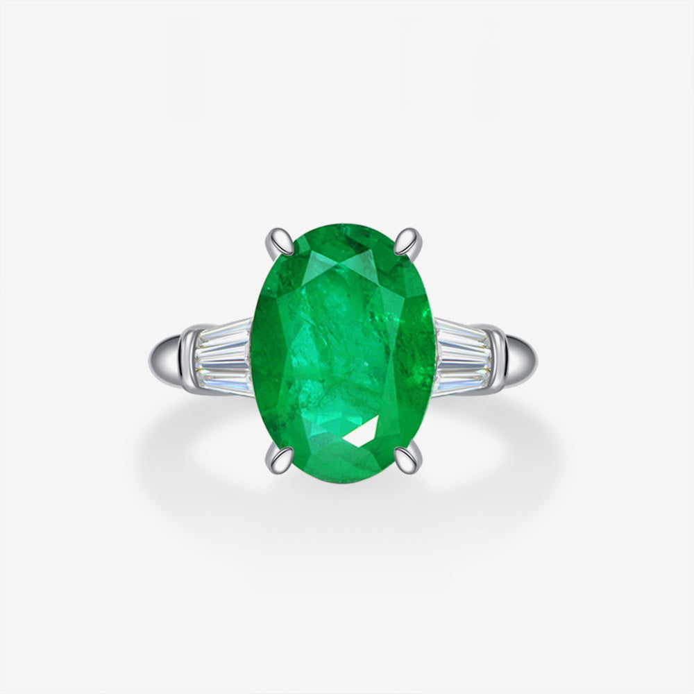 Lab Grwon Gemstone Statement Ring R0378
