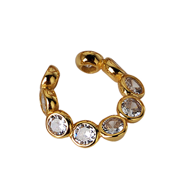 CZ Garland Ear Huggies E1086 1 Piece