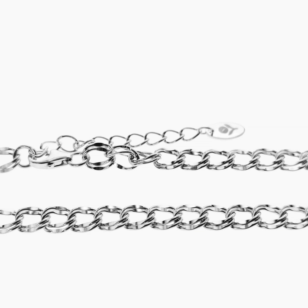 Double Layered Chain Bracelet 4.8mm