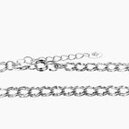 Double Layered Chain Bracelet 4.8mm