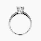 Micro Pave Solitaire Ring