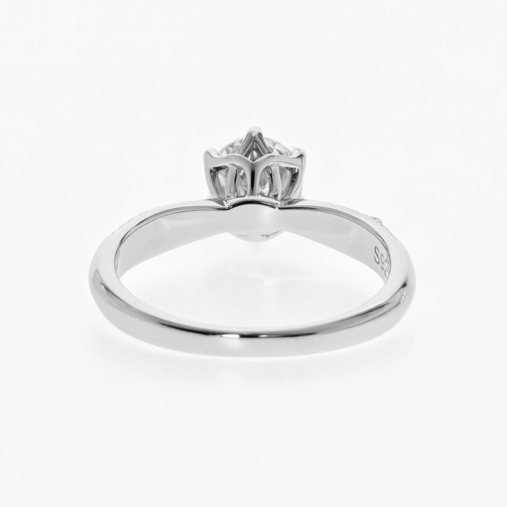 Micro Pave Solitaire Ring