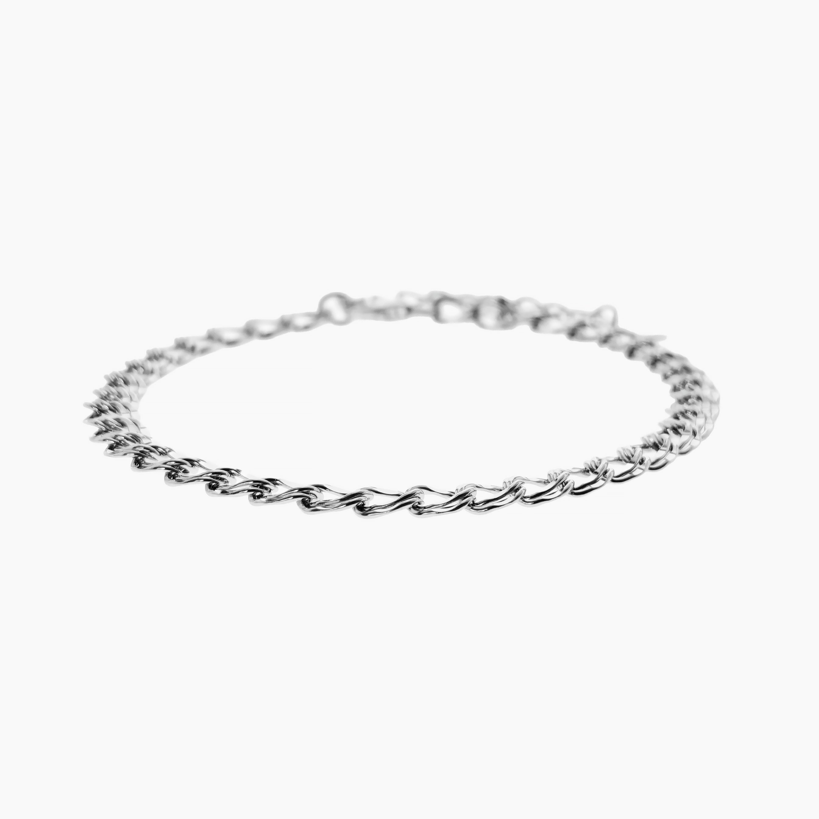 Double Layered Chain Bracelet 4.8mm