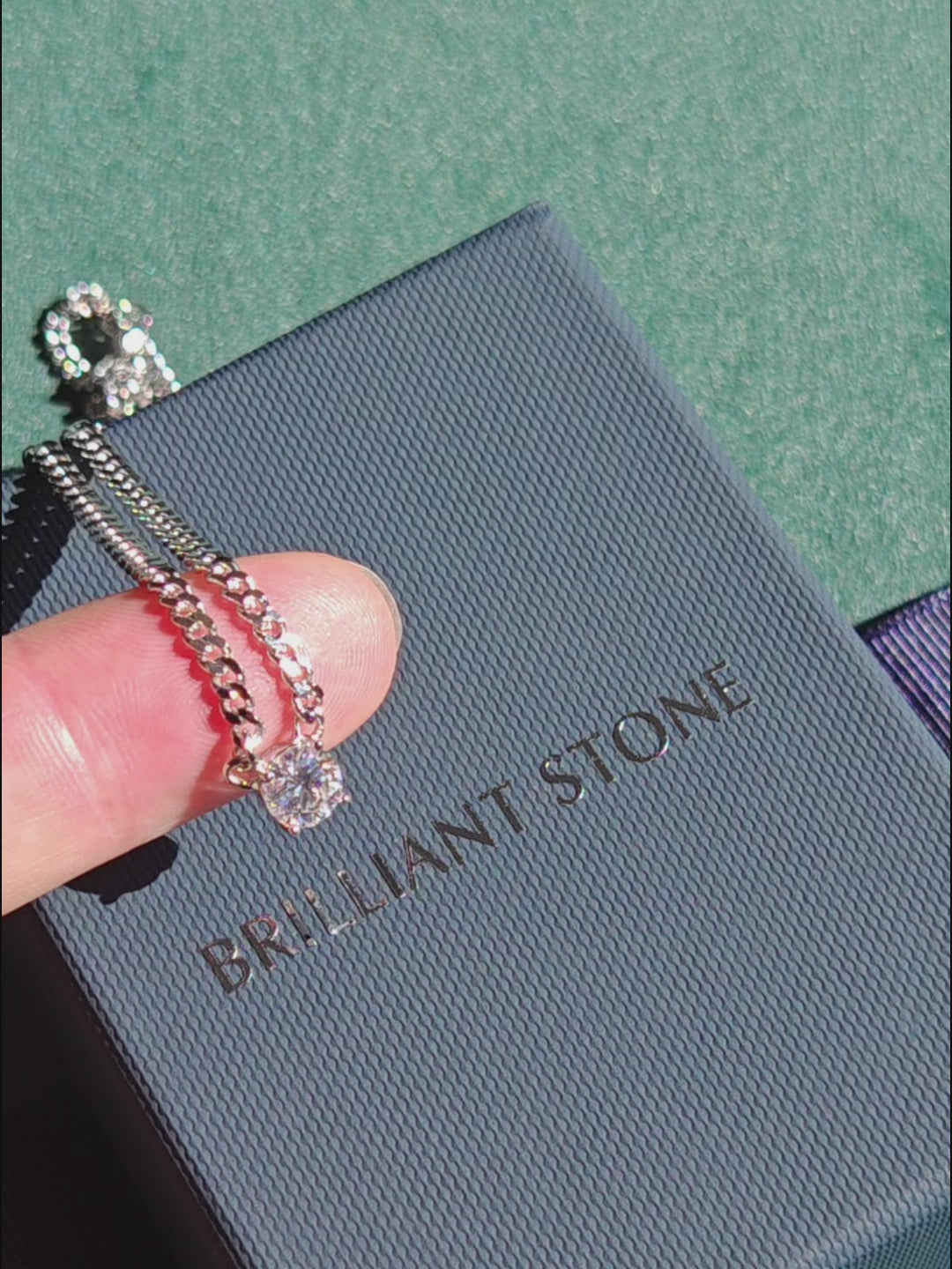 Solitiare Moissanite Necklace