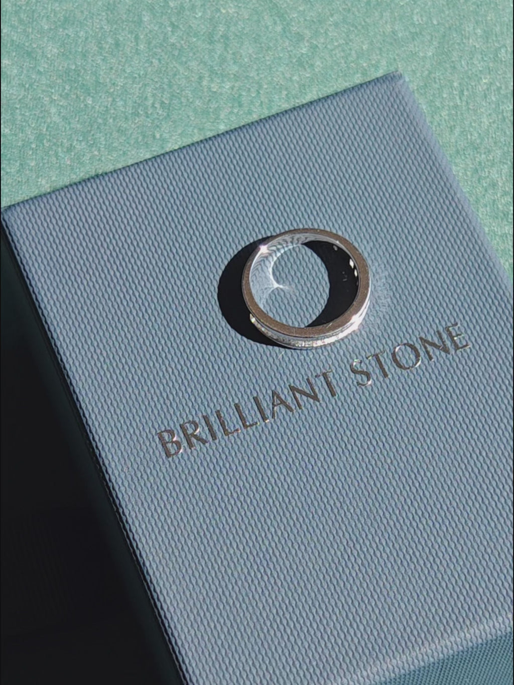 Baguette Moissanite Band