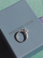 Micro Pave Solitaire Ring