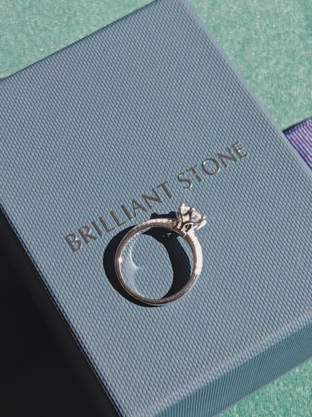 Micro Pave Solitaire Ring