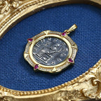 Crispina Greek Coin Pendant N1008