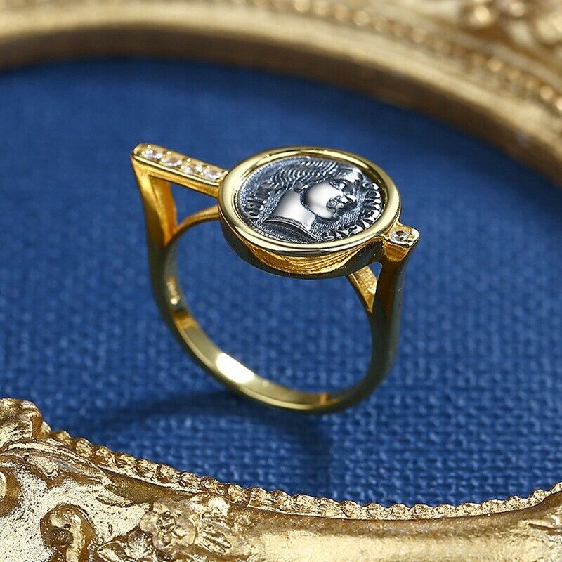 Roman Coin Replica Ring