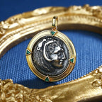 Hercules Greek Coin Replica Pendant N1029