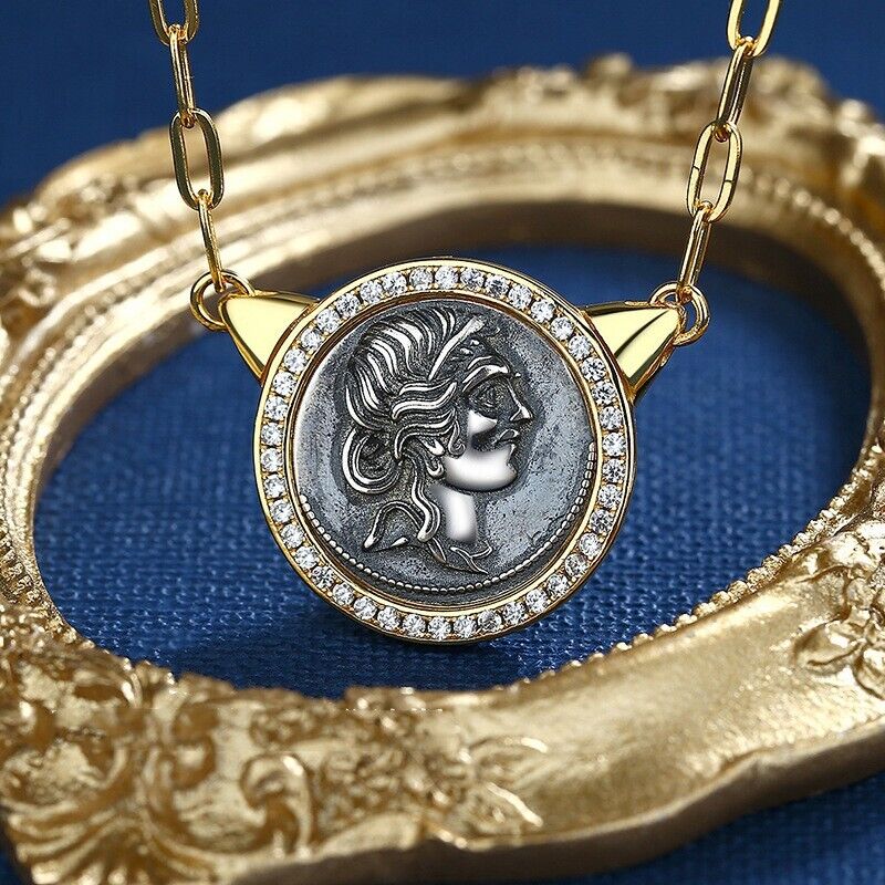Julius Caesar Roman Coin Necklace