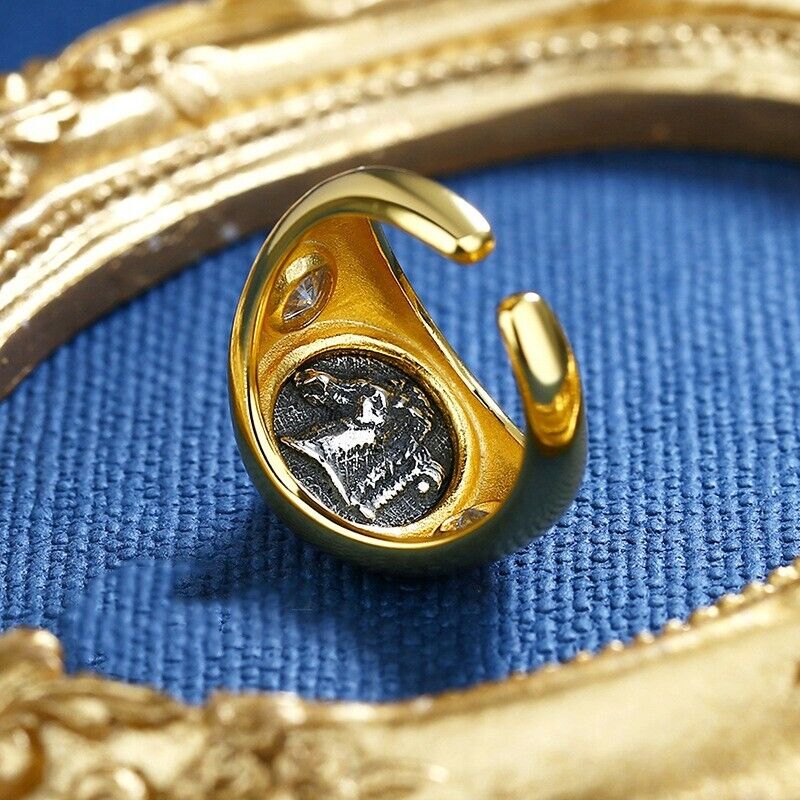 Greek Arethusa Coin Replica Ring R1025