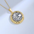 Greek Deity Coin Pendant N1034