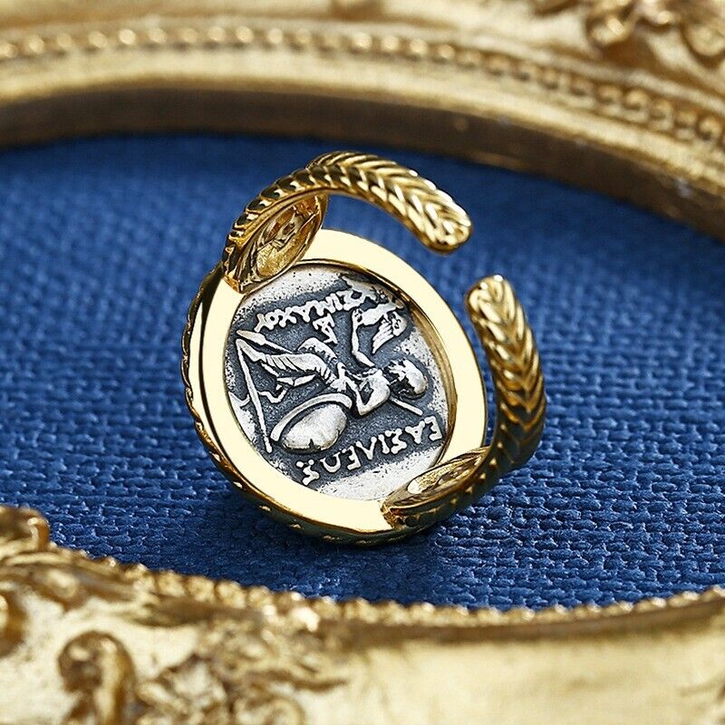 Alexander Macedonia Coin Ring R1011