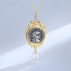 Greek Deity Roman Coin Replica Pendant N1022