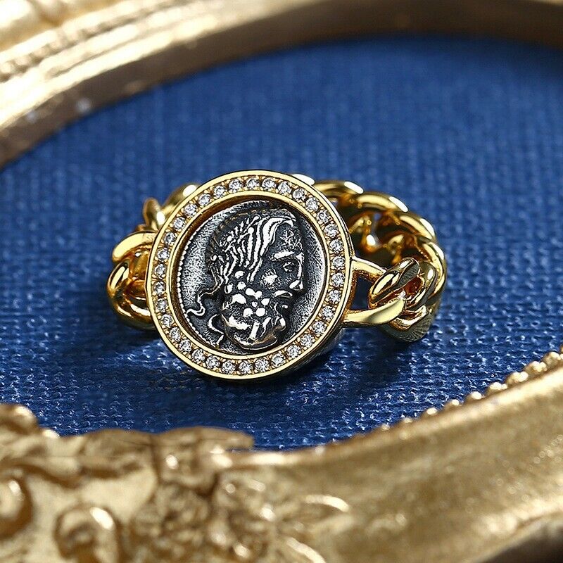 Poseidon Coin Ring
