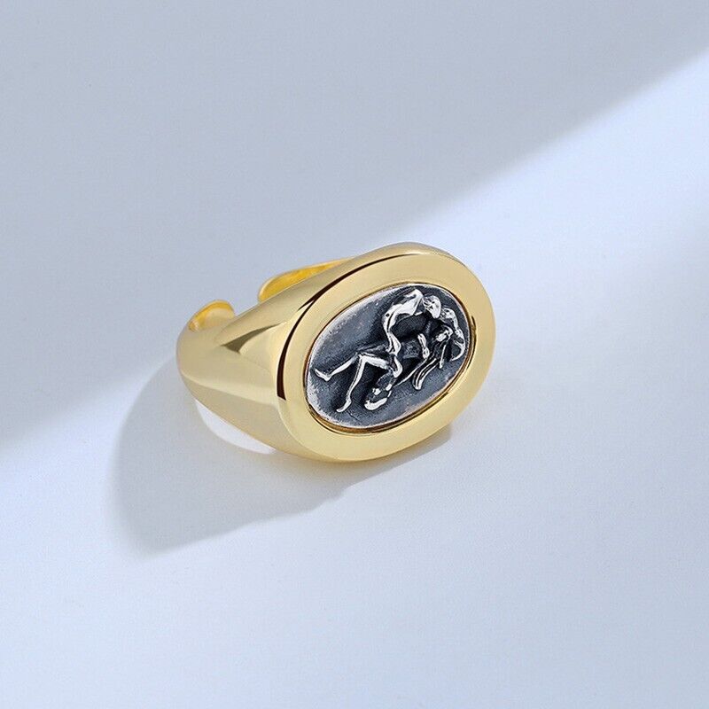 Emperor Roman Coin Ring R1037