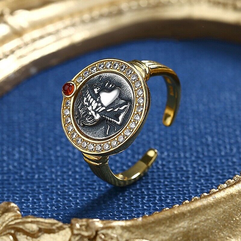 Apollo Ancient Roman Coin Replica Ring R1043