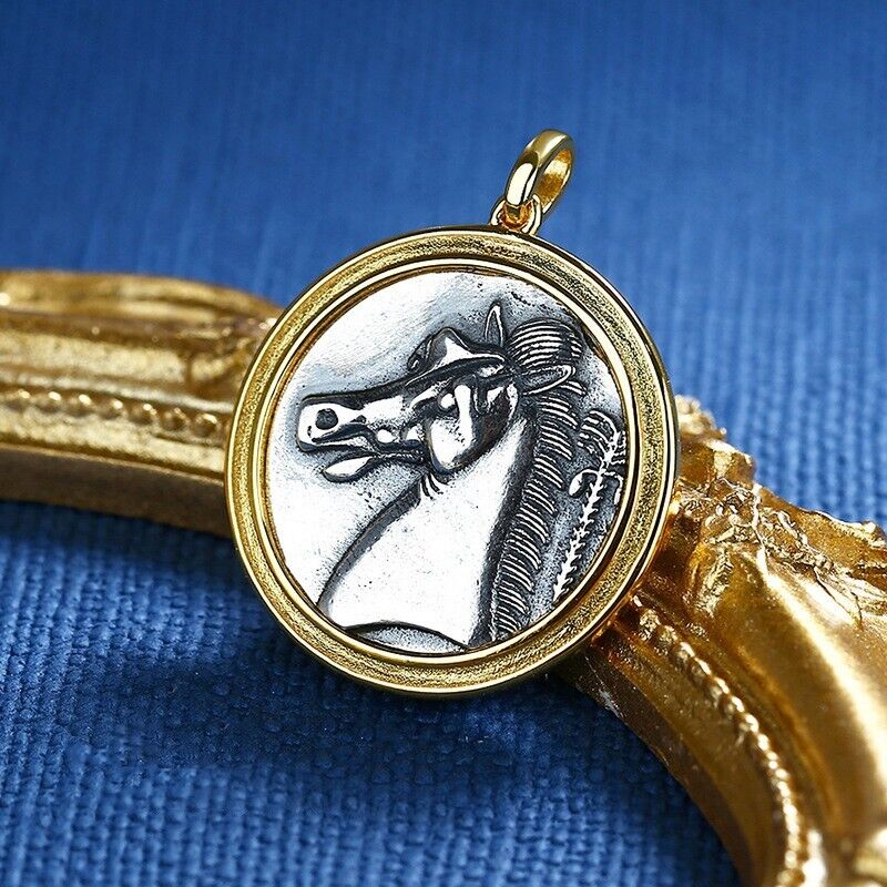 Hercules Greek Coin Replica Pendant N1029