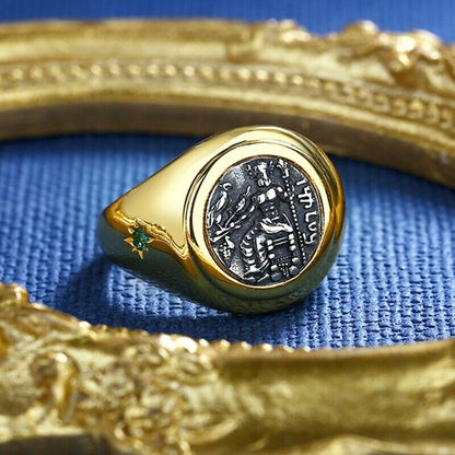 Bague Bael de la divinité de Carthage R1016