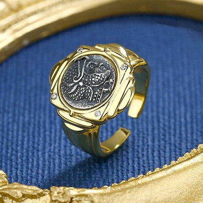 Seleucid Victor Replica Greek Coin Ring R1050