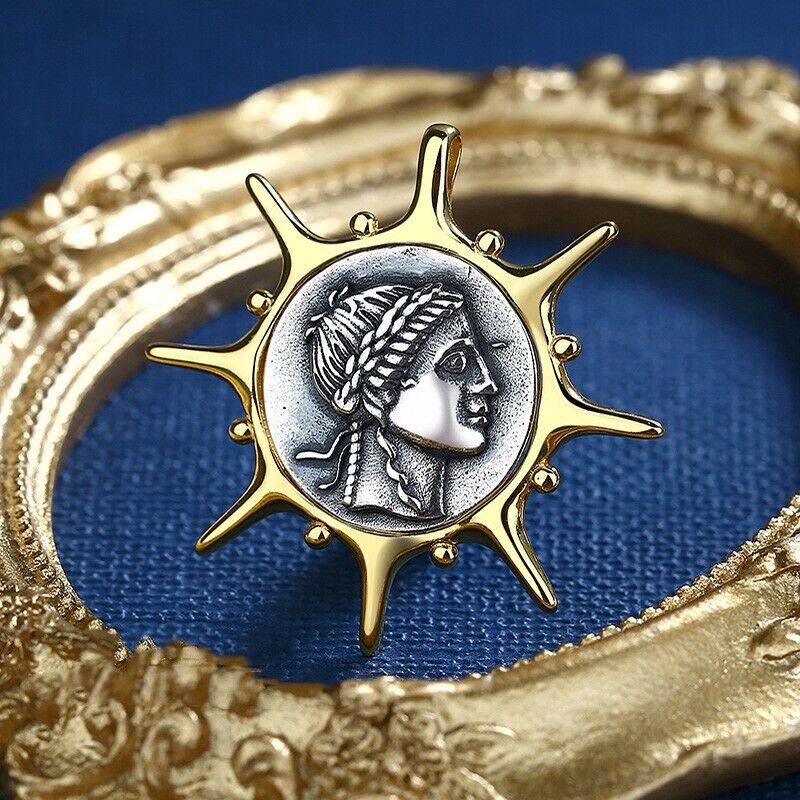 Apollo Roman Coin Pendant N1020