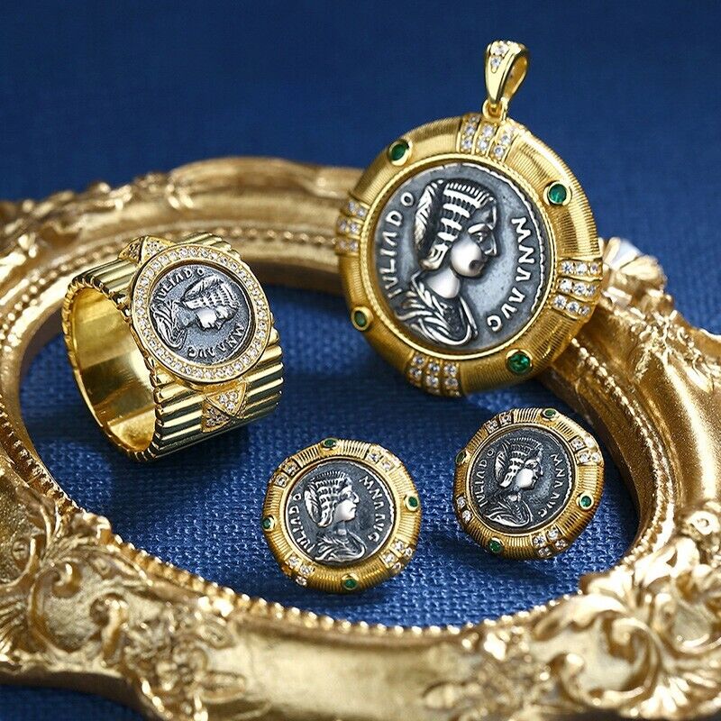 Julia Domna Coin Ring