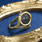 Halo Crispina Coin Ring