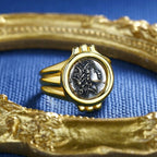 Greek Demeter Coin Replica Ring R1024