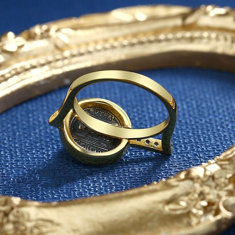 Roman Coin Replica Ring