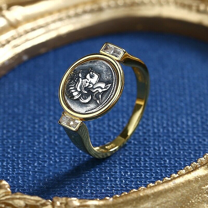 Caesar Coin Ring