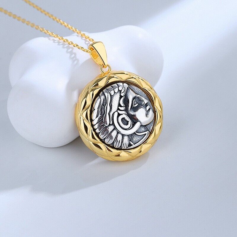 Greek Deity Coin Pendant N1034