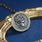 Julius Caesar Roman Coin Necklace